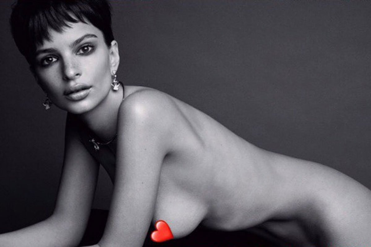 Emily Ratajkowski la famosa modelo judía posa desnuda - Diario Judío México