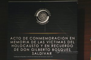 Senado de la Republica conmemora Víctimas del Holocausto 2023 (76)