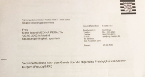 isabel peralta alemania