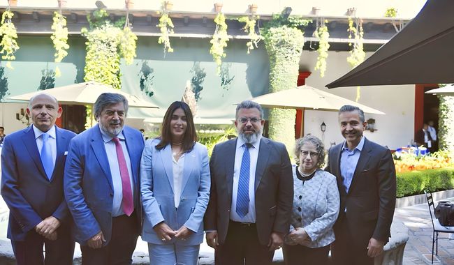 Miriam Regev, agradeció al Gobierno de México el encuentro y destacó el interés por empujar un vuelo directo México-Tel Aviv y Cancún-Tel Aviv