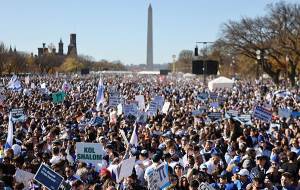 massed Israel marchers in DC Nov 2023 600pxa